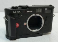 A Leica M4-P Rangefinder camera by Leitz Canada (No.