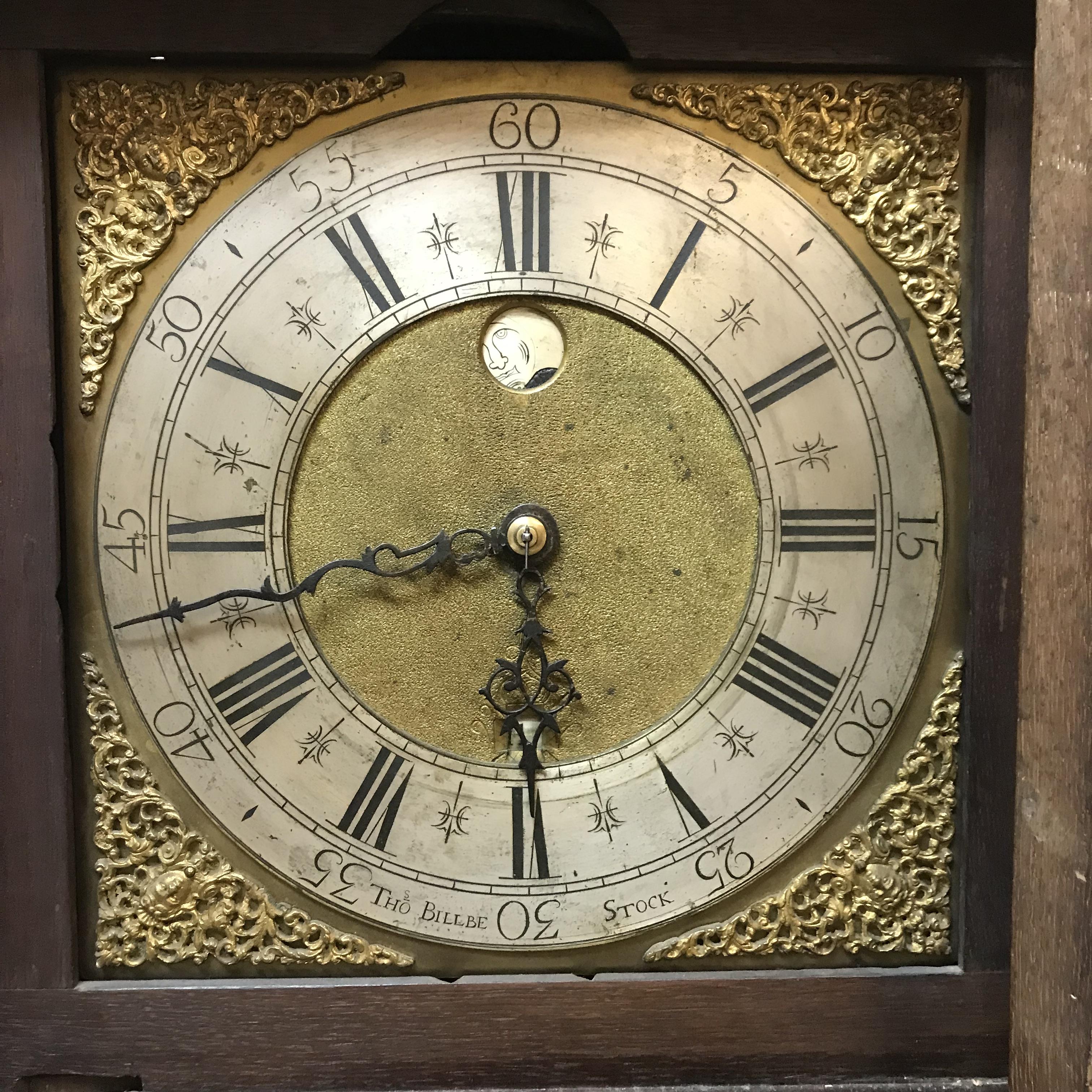 A late 18th Century oak cased long case clock, - Image 2 of 45