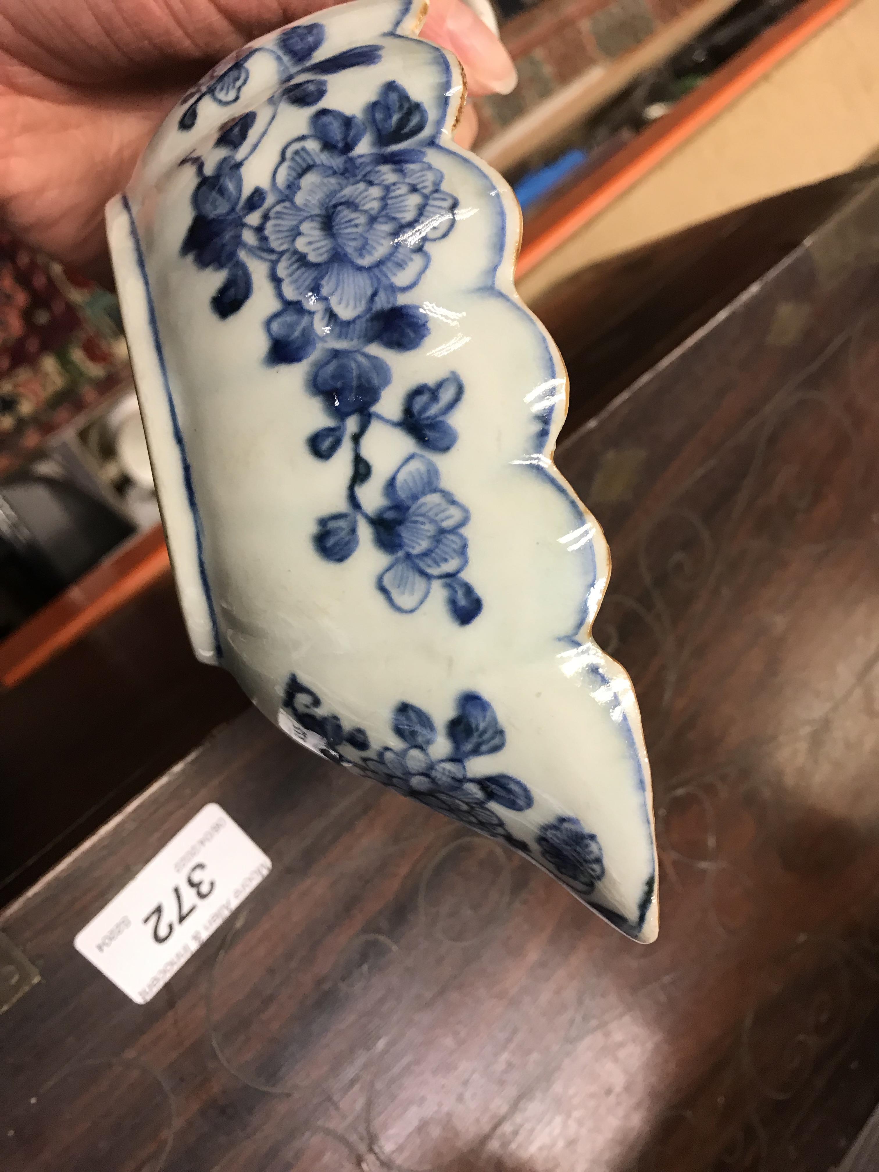 A 19th Century Chinese blue and white porcelain sauce boat, - Image 35 of 45