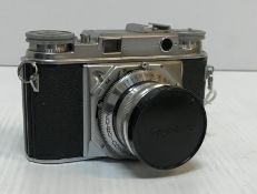 A Voigtländer Prominent Rangefinder camera with Nokton 1:1.5/50 lens (No.