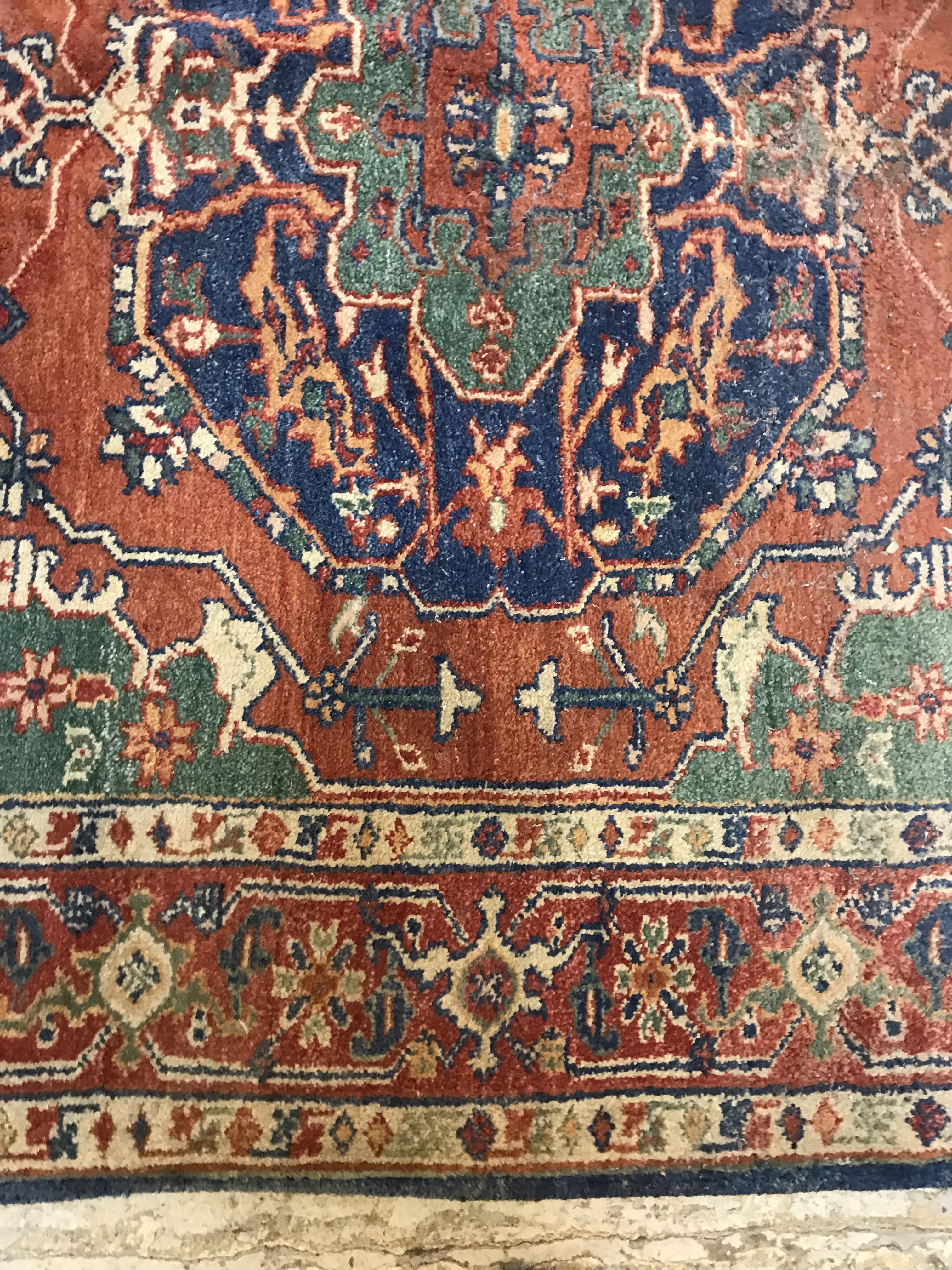 A 20th Century Indian carpet, - Image 10 of 17