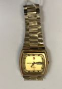 A gold plated cased Rado Senator wristwa