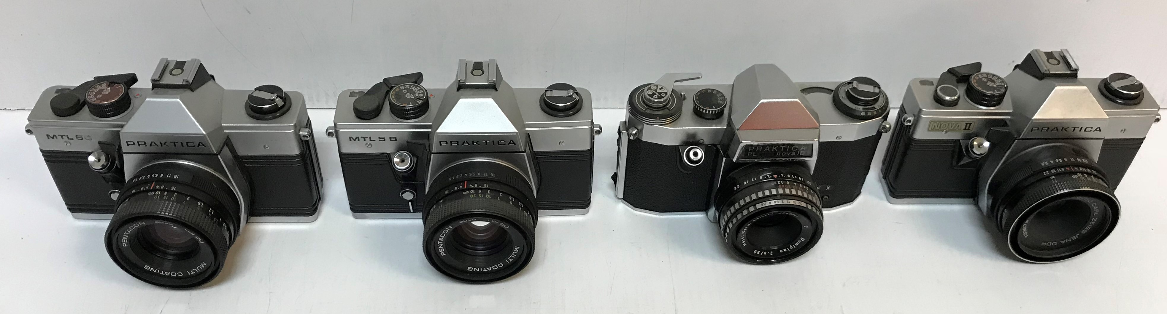 A collection of eight Praktica cameras i - Image 2 of 2