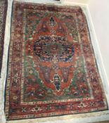 A 20th Century Indian carpet, the centra
