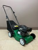 Cheetah 127cc OHV engine 4-stroke lawn mower and catcher. Value $240. Donated by Camden Hire.