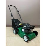 Cheetah 127cc OHV engine 4-stroke lawn mower and catcher. Value $240. Donated by Camden Hire.