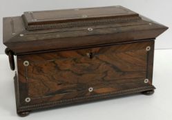 An early 19th Century rosewood,