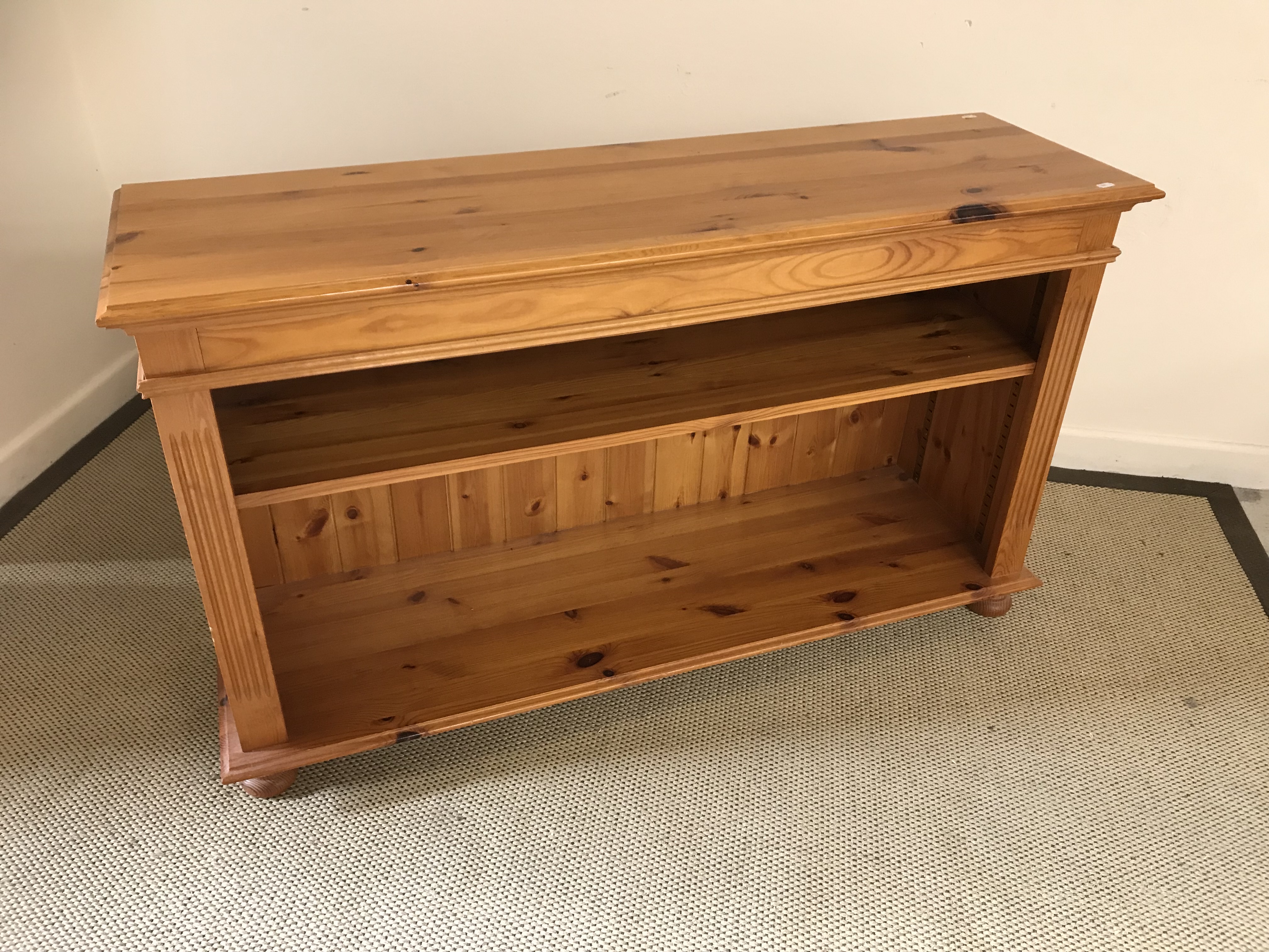 A modern yew wood bureau with fall front above four long drawers 78 cm wide x 43 cm deep x 96 cm - Image 6 of 7