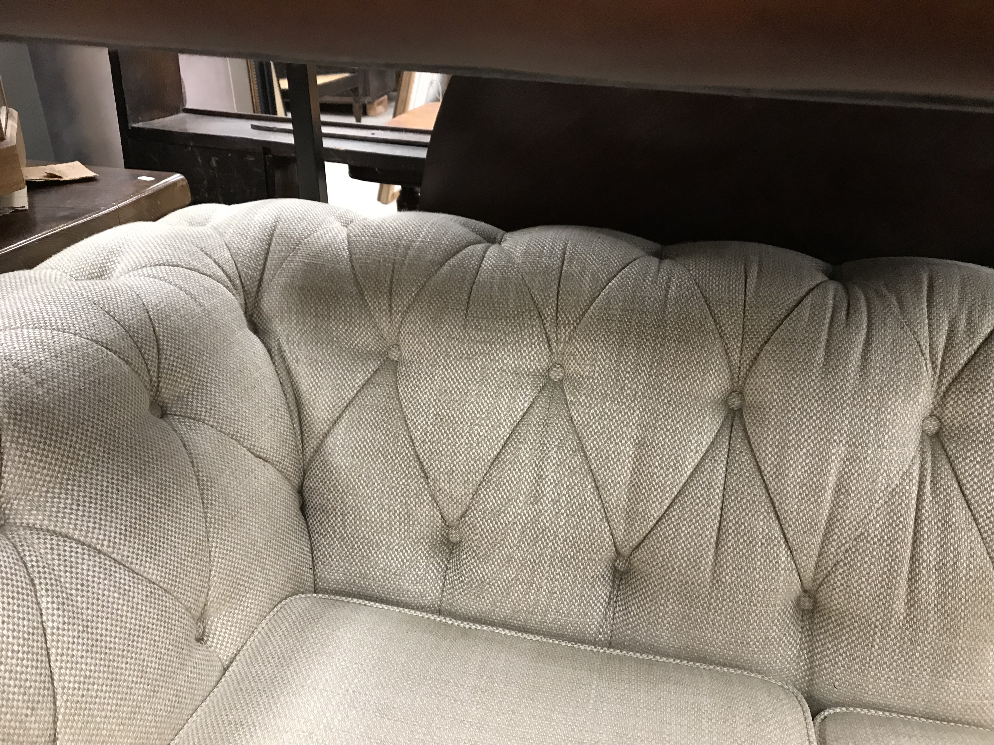 A Laura Ashley "Hudson" two seat sofa "Dalton Natural" buttoned upholstered, - Image 7 of 11