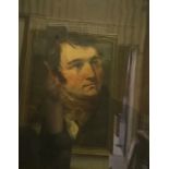 EARLY 19TH CENTURY ENGLISH SCHOOL IN THE MANNER OF SIR THOMAS LAWRENCE "Gentleman in black coat and