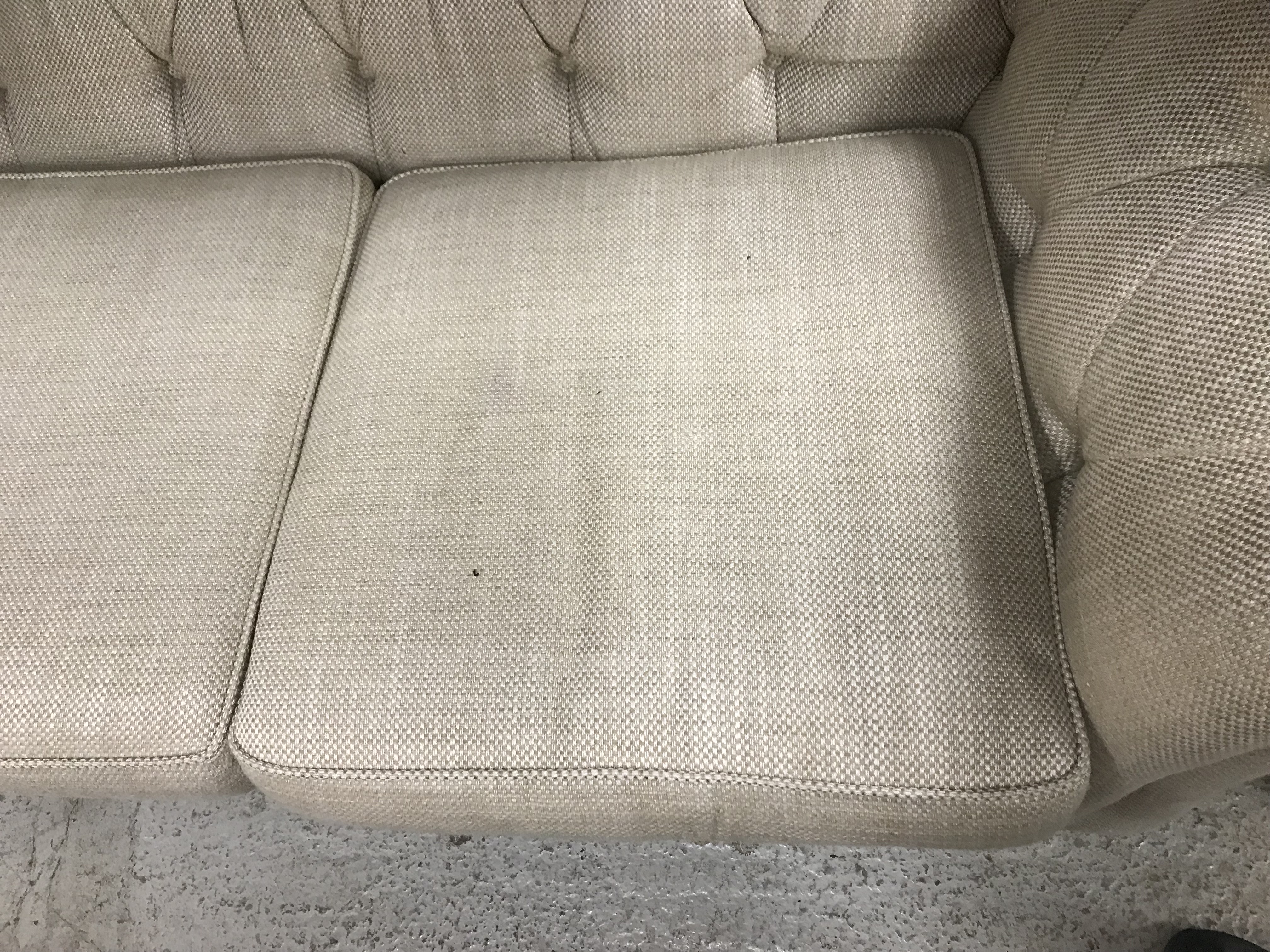 A Laura Ashley "Hudson" two seat sofa "Dalton Natural" buttoned upholstered, - Image 4 of 11