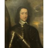 ATTRIBUTED TO WALLERANT VAILLANT (Lille 1623- Amsterdam 1677) “Gentleman in blackened armour with