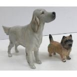A Beswick figure of a Cairn Terrier, another Beswick figure "Ch.
