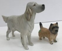 A Beswick figure of a Cairn Terrier, another Beswick figure "Ch.