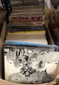 Two boxes of assorted LPs to include The Beatles "Revolver", TRB "Power in the Darkness",