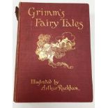 One volume "The Fairytales of the Brothers Grimm", illustrated by Arthur Rackham,