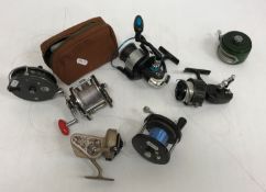 A collection of reels to include a Hardy "The Altex No.