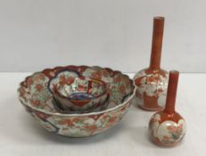 An Imari scallop edged fruit bowl 25.