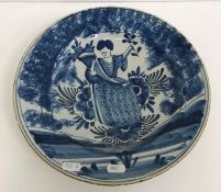 An 18th Century Delft dish,