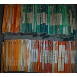 A collection of 112 Penguin Classics (green,