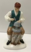 A Royal Doulton figure "The Silversmith of Williamsberg" (HN72208), circa 1959, 16 cm high,