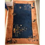 A 1950s Chinese pictorial rug,