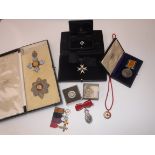 A collection of medals awarded to Lady Northcliffe formerly Miss Mary Elizabeth Milner,