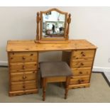 A modern pine dresser,