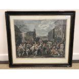 AFTER WILLIAM HOGARTH "A representation of the march of the guards towards Scotland in the year