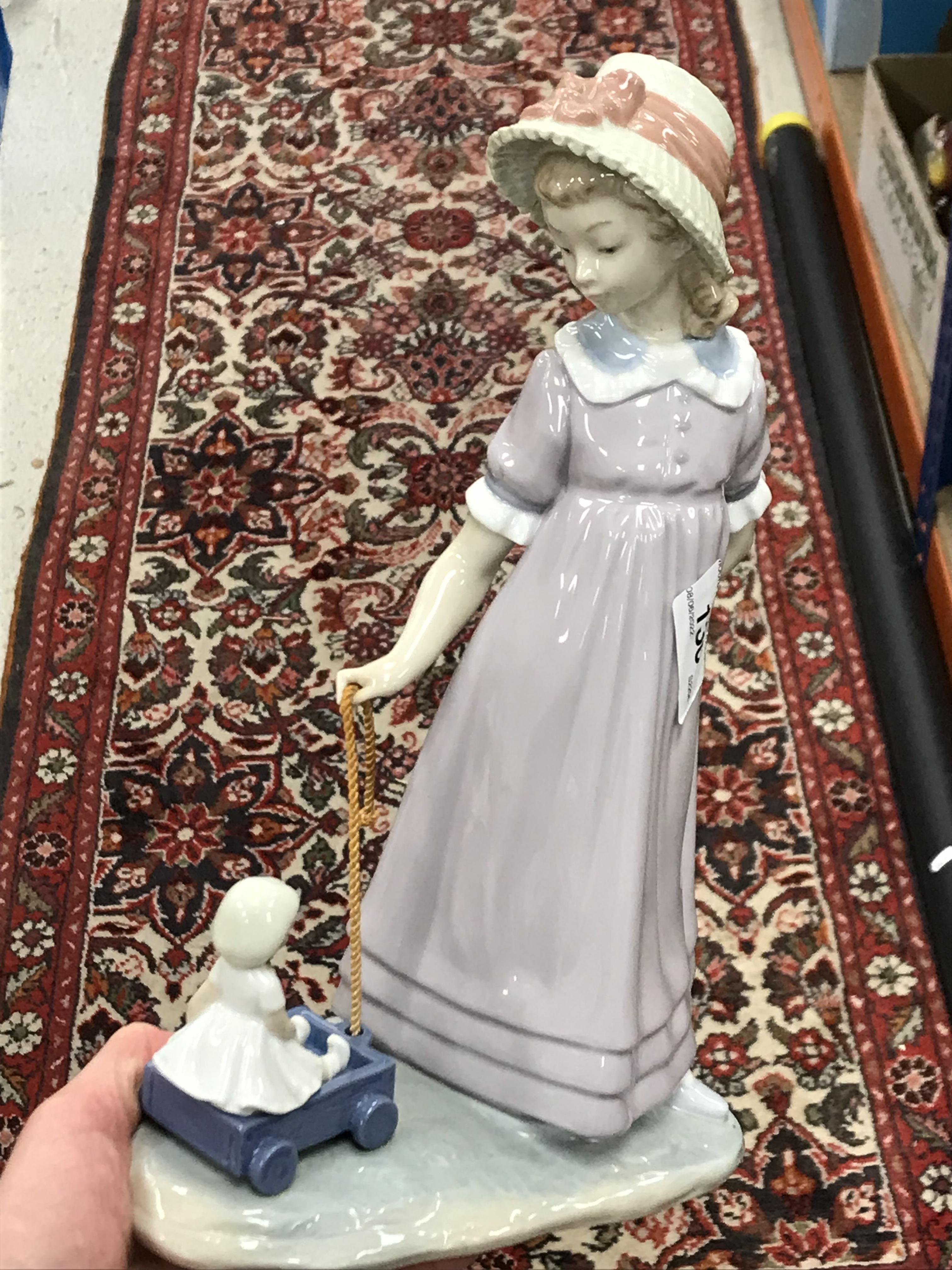 A Lladro figure of The Lamplighter (5205) 47 cm high, - Image 31 of 38