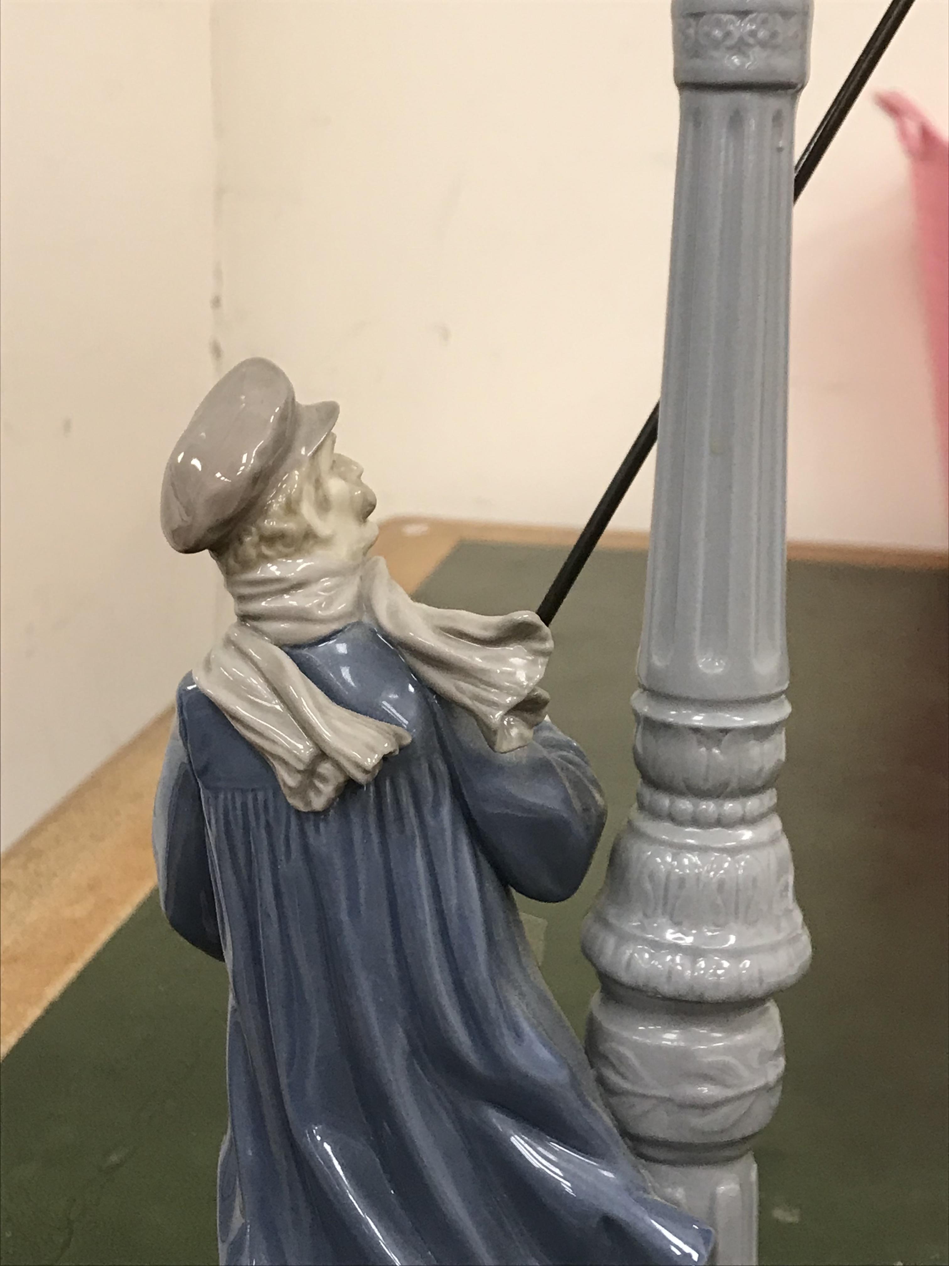 A Lladro figure of The Lamplighter (5205) 47 cm high, - Image 19 of 38