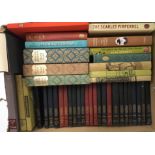 Six boxes of various books including mainly Folio Society volumes: "Great stories of crime and