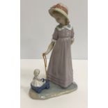 A Lladro figure of The Lamplighter (5205) 47 cm high,