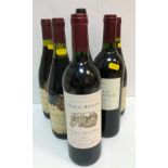 Three bottles Tastevinage Bourgogne Rouge Pinot Noir Pierre Lamotte 1996,