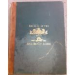 One volume "Records of the Royal Military Academy" published Royal Artilliary Institution,