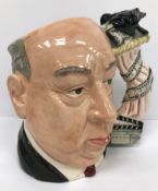 A Royal Doulton character jug "Alfred Hitchcock" (D6987), modelled by David E Biggs 1994,