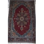 A Persian rug,