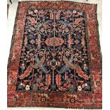 A Persian rug,