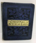 A collection of five albums of various Victorian and later Christmas cards and postcards various,