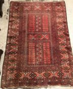 WITHDRAWN A Bokhara Hatchli carpet,