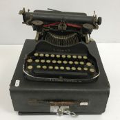 An Imperial "The Good Companion" typewriter (cased) together with a Corona typewriter
