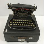 An Imperial "The Good Companion" typewriter (cased) together with a Corona typewriter