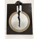 LORENZO QUINN "Gravity" cold cast bronze, limited edition 52/495 circa 2007 41 cm high,