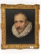 AFTER SIR ANTHONY VAN DYCK "Cornelis Van Der Geest", a head and shoulders portrait study,