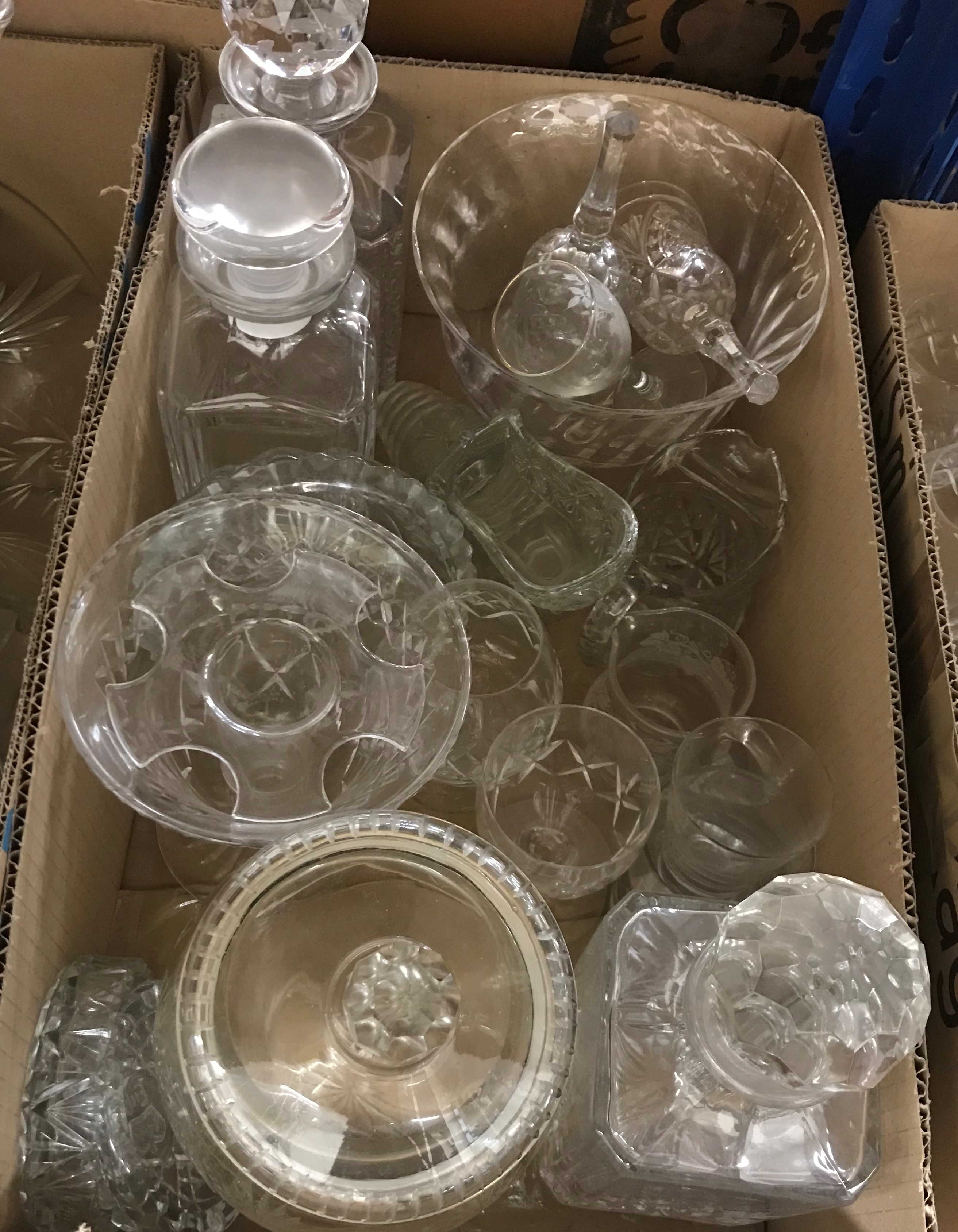 A large collection of glassware to include six Waterford crystal red wine glasses and six matching - Image 2 of 15