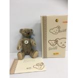 A 2007 Steiff 1908 teddy bear limited edition 617 of 1908 with certificate and box,