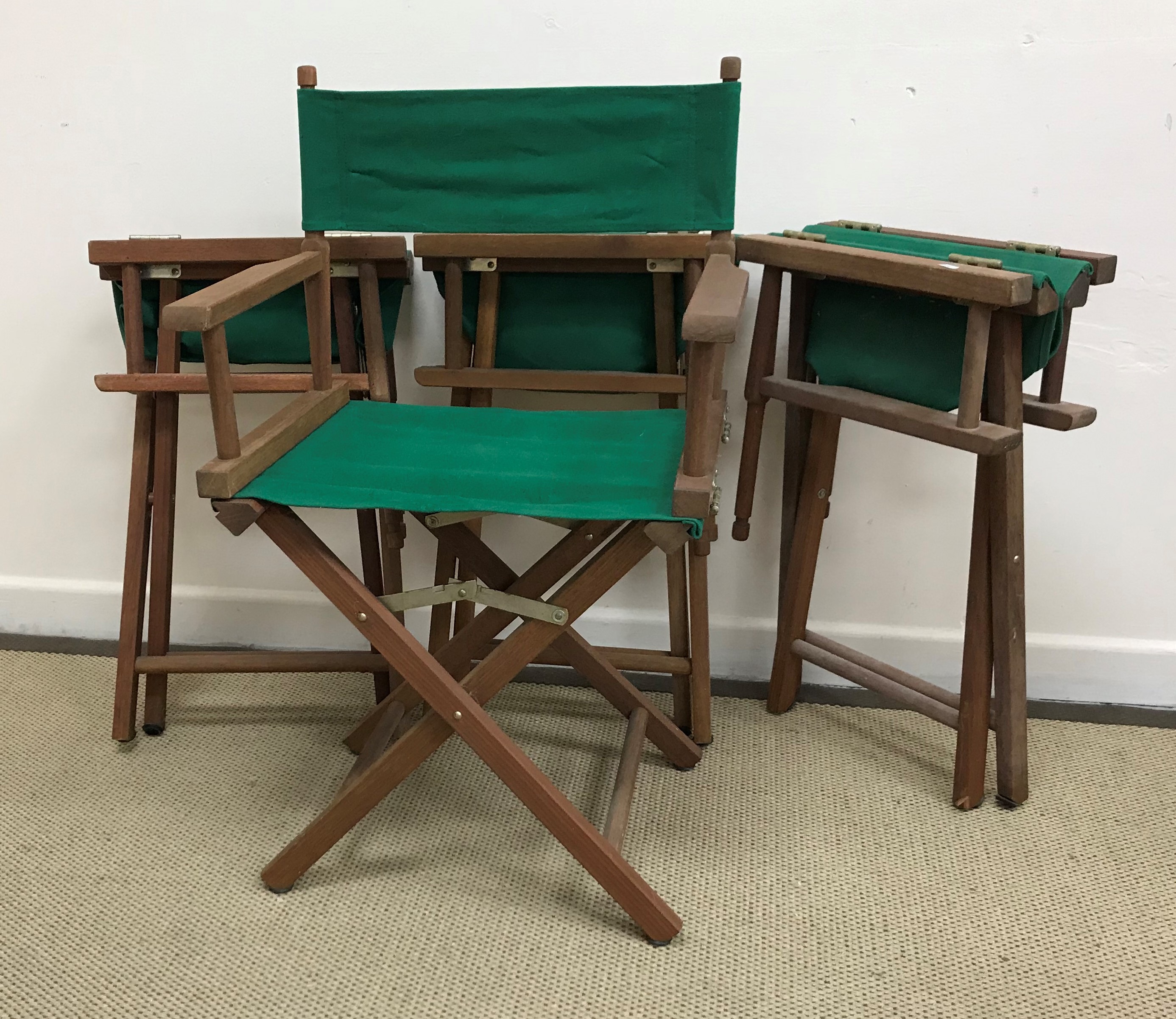 A 19th Century fruitwood and elm rush seat ladder back elbow chair, 61 cm wide x 50 cm deep x 98. - Image 3 of 3