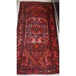 A Persian rug,