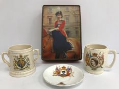 Five boxes of assorted commemorative ware relating to the Coronation of Queen Elizabeth II to