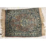 A vintage Kashan rug,